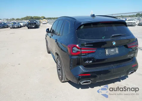 2022 BMW X3 xDrive30I из США, поврежденный, VIN 5UX53DP04N9K29891